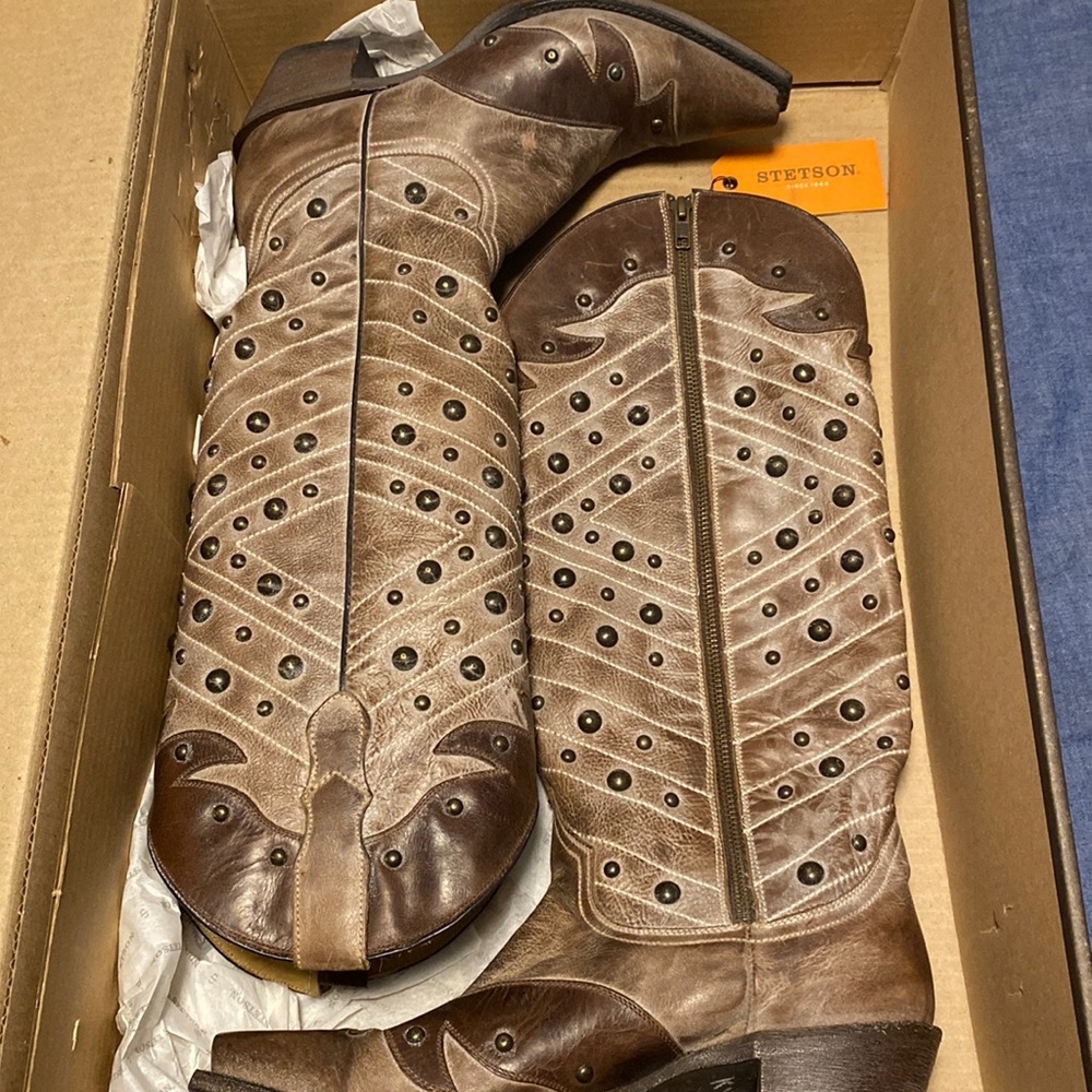 Brand new Stetson boots